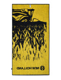 NEW HOLLAND Combine harvester" beach towel